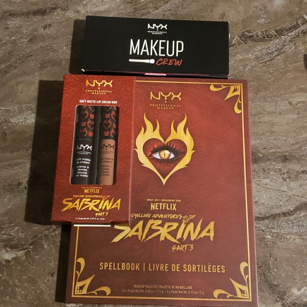 NYX chilling adventures of Sabrina makeup